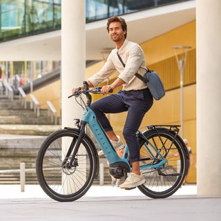 Elcykel med centermotor