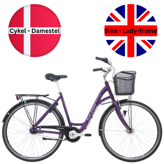 Lej en dame cykel i Århus