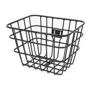 Bike Attitude Stor Aluminium cykelkurv sort