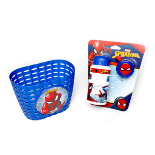 Cykelkurv Ringeklokke Flaske Spiderman Tema