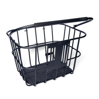 BikePartner KlickFix Skagen Alu cykelkurv i sort