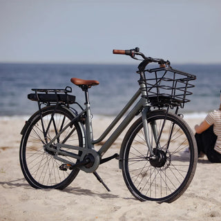 Elcykel med forhjulsmotor