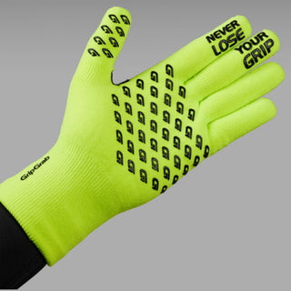 GribGrab Waterproof Knitted Thermal Glive Hi-Vis