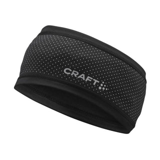 Craft Lumen Fleece Headband 2 Hovedbånd Sort