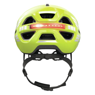 ABUS Cykelhjelm Bykørsel Neongul