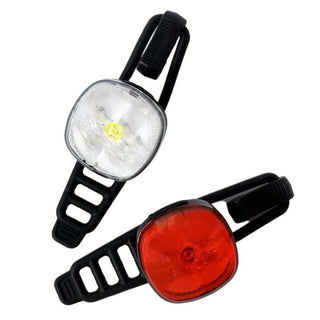Lygtesæt Bike Attitude Arena LED USB Inkl. Etui