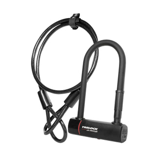 Bøjlelås inkl. wire Trelock U5 Mini Flex