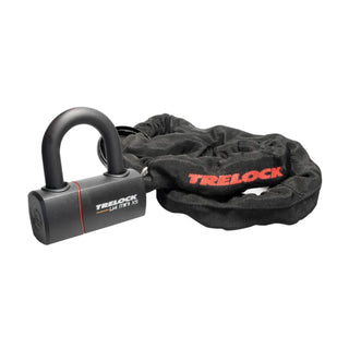 Bøjlelås med kæde Trelock LC 680