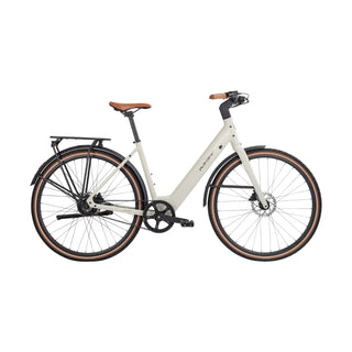 MBK Aura Elcykel Blank Råhvid