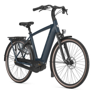 Gazelle Grenoble C8 Herre Blå Elcykel