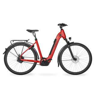 Velo De Ville CEB Light Rød Dame Enviolo Remtræk Elcykel Bosch