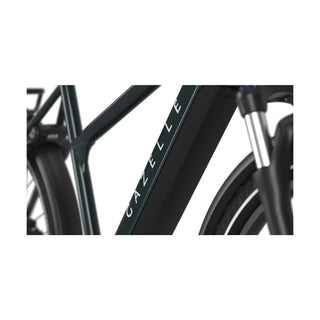 Gazelle Medeo T10 HMB Dame Elcykel Blank Grøn