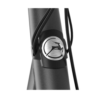 Matgrå Gazelle Paris Dame Elcykel