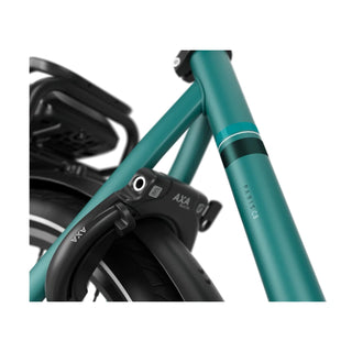 Gazelle Paris C8 Grøn Dame Elcykel