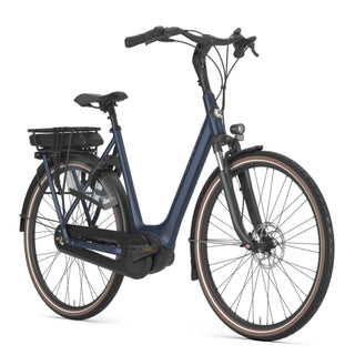 Gazelle Orange C8 Dame Saturn Blue Elcykel Active Line