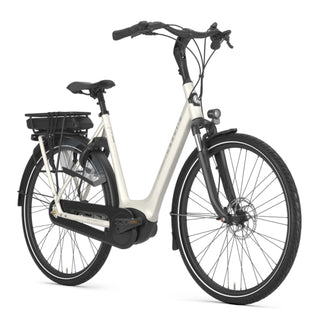 Gazelle Orange C8 Dame Ivory White Hvid Elcykel