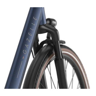 Gazelle Orange C8 Elcykel Saturn Blue