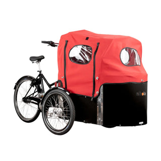 Kaleche Nihola 4.0 Ladcykel Rød