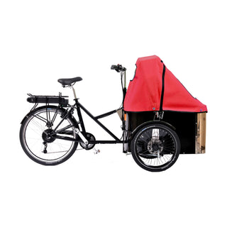 Nihola Family Ladcykel Rød kaleche