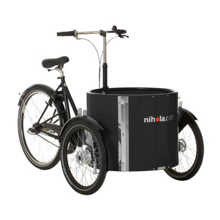 Nihola Low Ladcykel Sort