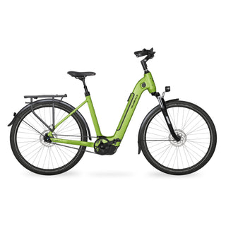Velo De Ville Grøn Dame CEB Pro Elcykel Bosch Remtræk