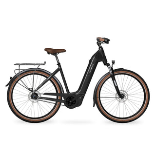 Velo De Ville SEB Pure Elcykel Dame Bosch Sort Remtræk