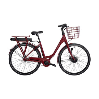 Winther Superbe 1 Dame Elcykel Bordeaux