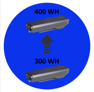 Batteriopgradering Bosch 300-400