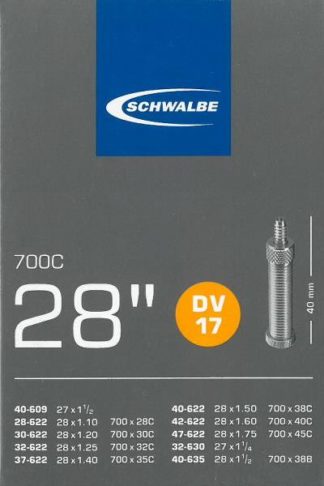 Slange Schwalbe 700 x 28-45C DV40
