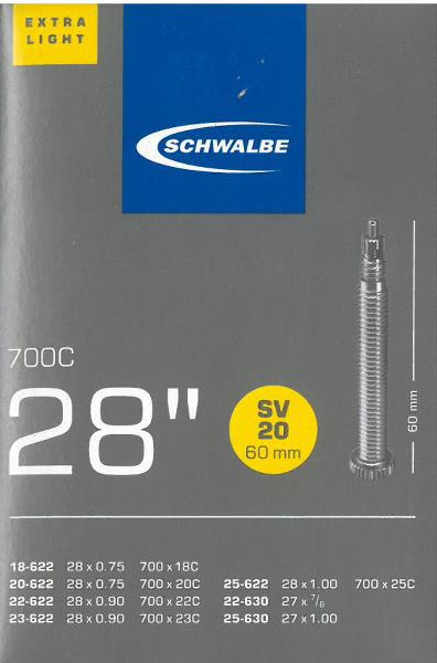 Slange Schwalbe X-Light FV60