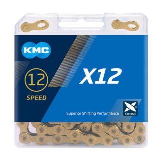 Kæde KMC X12 Ti-N Gold