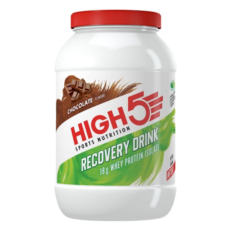 High5 Protein Recovery Drink 1,6 kg dåse Chokolade